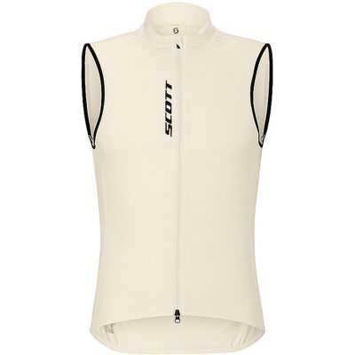 Scott Gilet de cyclisme Pro Windbreaker pour homme crème XL - Publicité Scott Gilet de cyclisme Pro Windbreaker pour homme crème XL - Publicité