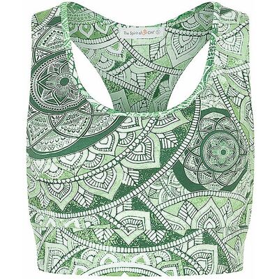 The Spirit of Om Soutien-Gorge de Yoga Bio Vert Clair - Soutien-Gorge Sport - Publicité The Spirit of Om Soutien-Gorge de Yoga Bio Vert Clair - Soutien-Gorge Sport - Publicité