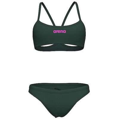 Arena Damen Bikini Bandeau Solid olive 42 - Publicité Arena Damen Bikini Bandeau Solid olive 42 - Publicité