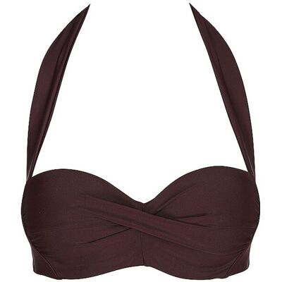 Lascana Damen Bikinioberteil Bandeau rouge foncé 44C - Publicité Lascana Damen Bikinioberteil Bandeau rouge foncé 44C - Publicité