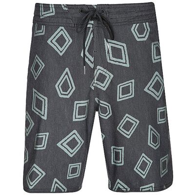 Volcom Short de plage Contact Scallop Stoney 19 pour homme noir 32 - Publicité Volcom Short de plage Contact Scallop Stoney 19 pour homme noir 32 - Publicité