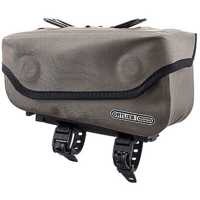 Ortlieb Top Tube Bag 1,5L Dark Sand - Bike Handlebar Bag - Publicité Ortlieb Top Tube Bag 1,5L Dark Sand - Bike Handlebar Bag - Publicité