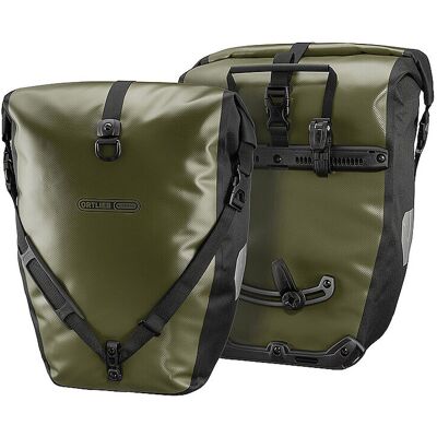 Sacoches arrière Ortlieb Back-Roller Classic QL2.1 - Olive/Noir - Publicité Sacoches arrière Ortlieb Back-Roller Classic QL2.1 - Olive/Noir - Publicité
