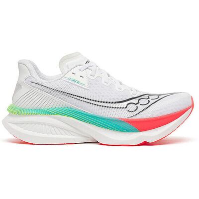 Saucony Chaussures de compétition pour hommes Endorphine Azura blanc 44 - Publicité Saucony Chaussures de compétition pour hommes Endorphine Azura blanc 44 - Publicité