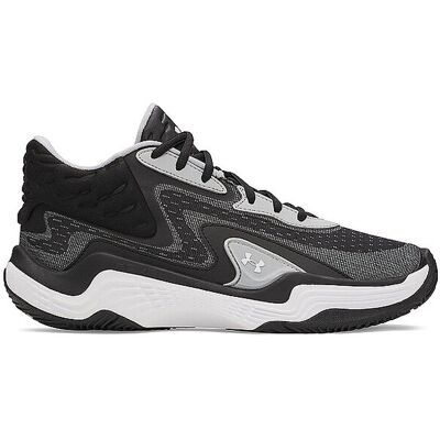 Under Armour Chaussures de basketball Spawn 7 Mid noir 44 - Publicité Under Armour Chaussures de basketball Spawn 7 Mid noir 44 - Publicité