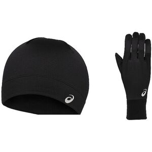 Asics Ensemble de course pour hommes bonnet + gants RUNNING PACK noir M - Publicité Asics Ensemble de course pour hommes bonnet + gants RUNNING PACK noir M - Publicité