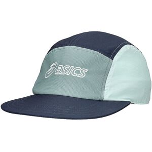 Asics Casquette 5 panneaux bleu marine - Publicité Asics Casquette 5 panneaux bleu marine - Publicité