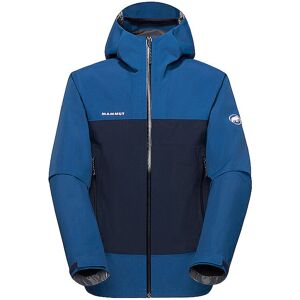 Mammut Veste de randonnée pour hommes Crag 2,5L à capuche bleu L - Publicité Mammut Veste de randonnée pour hommes Crag 2,5L à capuche bleu L - Publicité