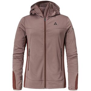 Schöffel Veste polaire à capuche Milagle pour femmes cuivre 44 - Publicité Schöffel Veste polaire à capuche Milagle pour femmes cuivre 44 - Publicité