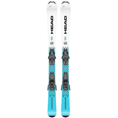 Head Set de skis enfant Supershape Team Easy + JRS 4.5 GW blanc 87 - Publicité Head Set de skis enfant Supershape Team Easy + JRS 4.5 GW blanc 87 - Publicité