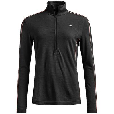 Ortovox Sous-pull zippé pour femme 185 ROCK'N'WOOL noir M - Publicité Ortovox Sous-pull zippé pour femme 185 ROCK'N'WOOL noir M - Publicité