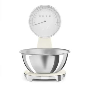 SMEG Balance de cuisine 5 kg Crème Brillant - Années 50 - KSF01CRWW