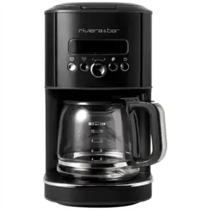 RIVIERA & BAR CAFETIERE FILTRE 1,8L 15T PROGRAMMABLE NOIR * - Publicité RIVIERA & BAR CAFETIERE FILTRE 1,8L 15T PROGRAMMABLE NOIR * - Publicité