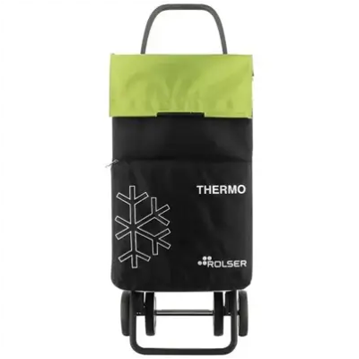 ROLSER Poussette 4 roues thermo fresh noir vert pomme - Publicité ROLSER Poussette 4 roues thermo fresh noir vert pomme - Publicité