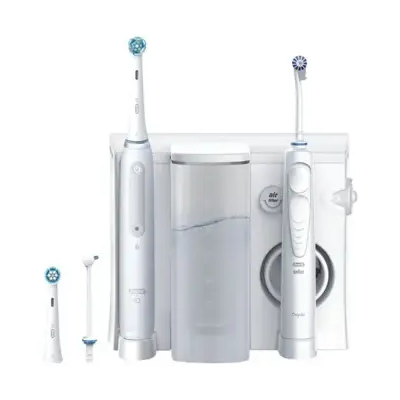 Brosse à dents électrique Oral-B iO4 & OxyJet Blanc - Brosse électrique - Publicité Brosse à dents électrique Oral-B iO4 & OxyJet Blanc - Brosse électrique - Publicité