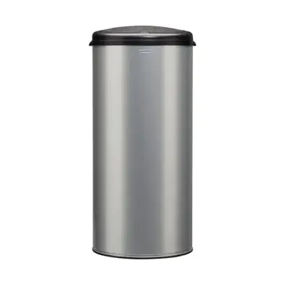 Rossignol Modèle 93632 - Poubelle en Métal Gris 45L - Publicité Rossignol Modèle 93632 - Poubelle en Métal Gris 45L - Publicité