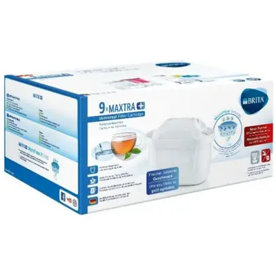BRITA Pack de 9 cartouches Maxtra+ - Publicité BRITA Pack de 9 cartouches Maxtra+ - Publicité