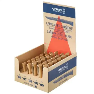 Couteaux Opinel Modèle 30 Acier au Carbone - Présentoir - Publicité Couteaux Opinel Modèle 30 Acier au Carbone - Présentoir - Publicité