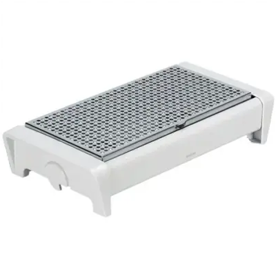 BRABANTIA Chauffe plat 2 bougies blanc - Publicité BRABANTIA Chauffe plat 2 bougies blanc - Publicité