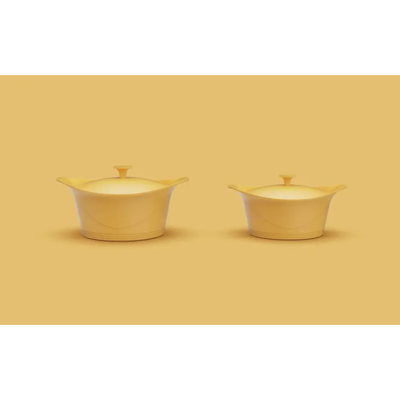 COOKUT - L'Incroyable Cocotte 24 CM Mangue - Publicité COOKUT - L'Incroyable Cocotte 24 CM Mangue - Publicité