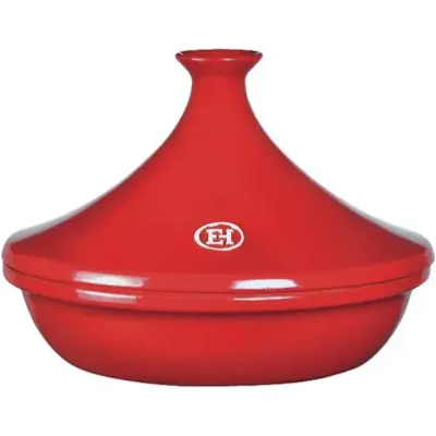 Tajine Burgundy Emile Henry - 3,5L - Compatible four et plaque de cuisson - Publicité Tajine Burgundy Emile Henry - 3,5L - Compatible four et plaque de cuisson - Publicité