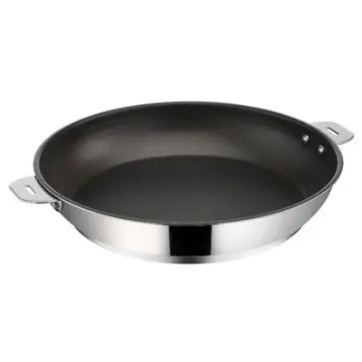 Poêle en Acier Inoxydable Lagostina 26cm - Gain de place, Compatible induction, Antiadhésif - Publicité Poêle en Acier Inoxydable Lagostina 26cm - Gain de place, Compatible induction, Antiadhésif - Publicité