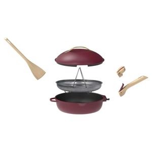 COOKUT - La Fabuleuse Poêle 24 cm Rubis