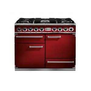 Cuisinière FALCON Semi Pro DELUXE 1092 Mixte 110 Rouge cerise/Nickel brossé - F1092DXDFRD/NM-EU - Publicité Cuisinière FALCON Semi Pro DELUXE 1092 Mixte 110 Rouge cerise/Nickel brossé - F1092DXDFRD/NM-EU - Publicité
