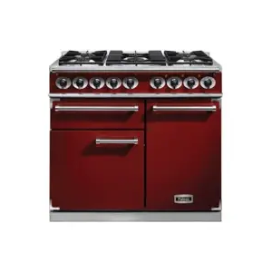 Cuisinière FALCON Semi Pro DELUXE 1000 Mixte Rouge cerise/Nickel brossé - F1000DXDFRD/NM-EU - Publicité Cuisinière FALCON Semi Pro DELUXE 1000 Mixte Rouge cerise/Nickel brossé - F1000DXDFRD/NM-EU - Publicité