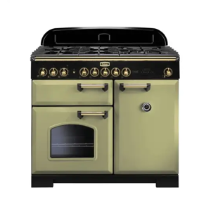Cuisinière FALCON Classic deluxe 100 Vert olive/laiton - CDL100DFOG/B-EU - Publicité Cuisinière FALCON Classic deluxe 100 Vert olive/laiton - CDL100DFOG/B-EU - Publicité