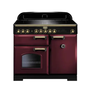 Cuisinière FALCON classic deluxe induction 100 rouge airelle/laiton CDL100EICY/B - Publicité Cuisinière FALCON classic deluxe induction 100 rouge airelle/laiton CDL100EICY/B - Publicité