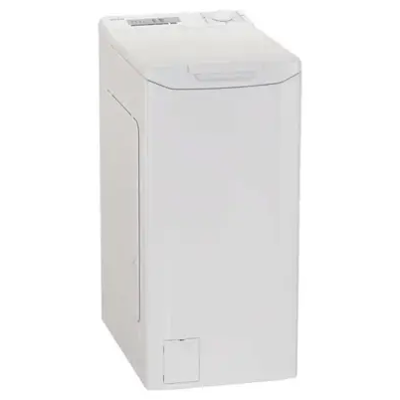 Lave-linge à chargement par le haut Candy EYTC1 06L2-S - 6 kg, 1000 RPM, Blanc - Publicité Lave-linge à chargement par le haut Candy EYTC1 06L2-S - 6 kg, 1000 RPM, Blanc - Publicité