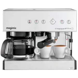 MAGIMIX Expresso combiné Chromé Mat - 11423