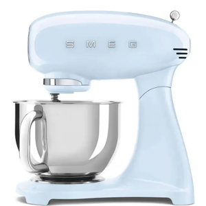 SMEG Robot Pétrin Bleu Azur Alu Colore 4.8L Annees 50 SMF05PBEU