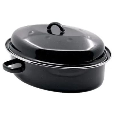 Beka Roasty Cook Rôtissoire émaillée 32cm - Publicité Beka Roasty Cook Rôtissoire émaillée 32cm - Publicité