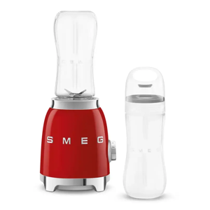 SMEG Mini Blender Rouge 300W 600ml Années 50 PBF01RDEU