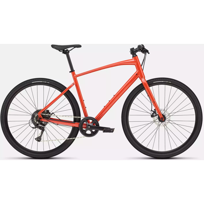 VTC SPECIALIZED Sirrus X 1.0 Orange/Rouge 2025 L - Publicité VTC SPECIALIZED Sirrus X 1.0 Orange/Rouge 2025 L - Publicité