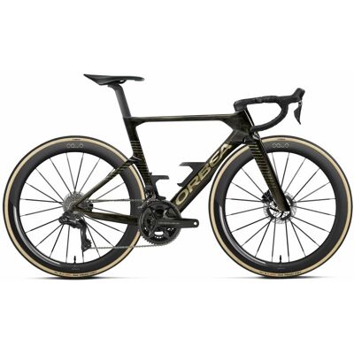 Vélos de route Orbea 2027 Vélo de route Orbea Orca Aero M10i LTD 2027 Gold - Titanium,Taille 60 - Publicité Vélos de route Orbea 2027 Vélo de route Orbea Orca Aero M10i LTD 2027 Gold - Titanium,Taille 60 - Publicité