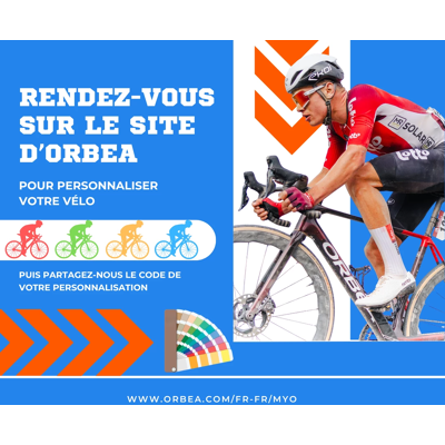 Vélos de route Orbea 2027 Vélo de route Orbea Orca Aero M11e LTD 2027 Personnalisable,Taille 55 - Publicité Vélos de route Orbea 2027 Vélo de route Orbea Orca Aero M11e LTD 2027 Personnalisable,Taille 55 - Publicité
