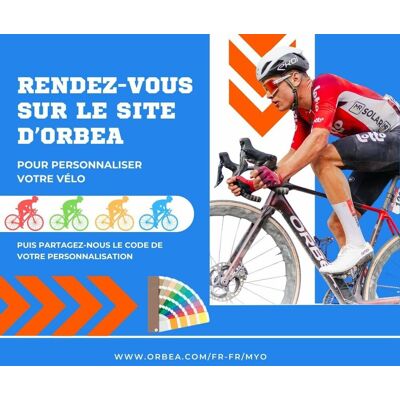 Vélos de route Orbea 2027 Vélo de route Orbea Orca M10i LTD Power 2027 Personnalisable,Taille 57 - Publicité Vélos de route Orbea 2027 Vélo de route Orbea Orca M10i LTD Power 2027 Personnalisable,Taille 57 - Publicité