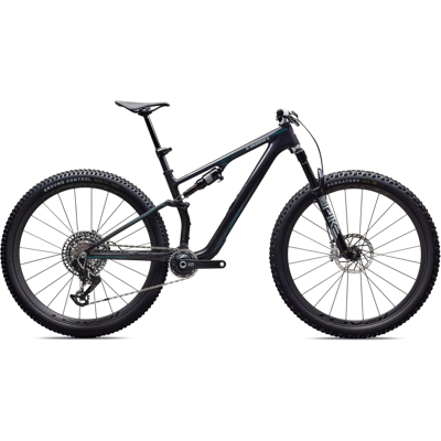 VTT Vélo Specialized Epic 8 Sw Evo Axs Gloss Carbon/Green To Purple Viavi Fade/Brushed Liquid Metal L - Publicité VTT Vélo Specialized Epic 8 Sw Evo Axs Gloss Carbon/Green To Purple Viavi Fade/Brushed Liquid Metal L - Publicité