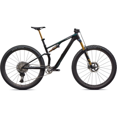 VTT Vélo Specialized Epic 8 Sw Evo Di2 Gloss Carbon/Green To Purple Viavi Fade/Brushed Liquid Metal XL - Publicité VTT Vélo Specialized Epic 8 Sw Evo Di2 Gloss Carbon/Green To Purple Viavi Fade/Brushed Liquid Metal XL - Publicité