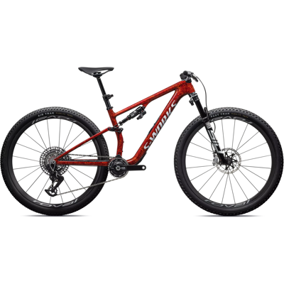 VTT Vélo Specialized Epic 8 Sw Gloss Fiery Red Dry Impasto/Metallic White Silver L - Publicité VTT Vélo Specialized Epic 8 Sw Gloss Fiery Red Dry Impasto/Metallic White Silver L - Publicité