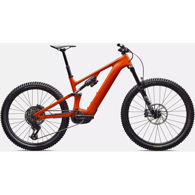 VELOS ELECTRIQUES Vélo Specialized Levo Comp Carbon G4 Nb Gloss Orange Tint Over Silver Dust/Dark Navy S3 - Publicité VELOS ELECTRIQUES Vélo Specialized Levo Comp Carbon G4 Nb Gloss Orange Tint Over Silver Dust/Dark Navy S3 - Publicité