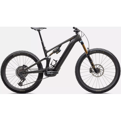 VELOS ELECTRIQUES Vélo Specialized Levo Pro Carbon G4 Nb Gloss Metallic Obsidian/Burnt Gold Metallic S4 - Publicité VELOS ELECTRIQUES Vélo Specialized Levo Pro Carbon G4 Nb Gloss Metallic Obsidian/Burnt Gold Metallic S4 - Publicité