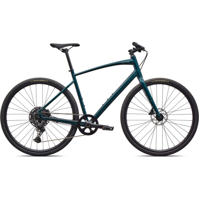 VTC Vélo Specialized Sirrus X 3.0 Gloss Emerald Metallic/Fjord Metallic Frost Reflective M - Publicité VTC Vélo Specialized Sirrus X 3.0 Gloss Emerald Metallic/Fjord Metallic Frost Reflective M - Publicité