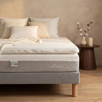ecomatelas Surmatelas à mémoire de forme - 160 x 200 cm - Publicité ecomatelas Surmatelas à mémoire de forme - 160 x 200 cm - Publicité