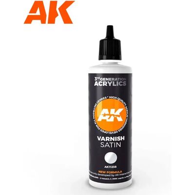 Pot de vernis AK Interactive Noir 60 ml - Publicité Pot de vernis AK Interactive Noir 60 ml - Publicité