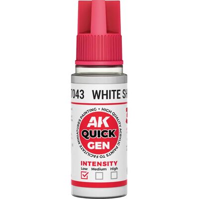 Peinture acrylique AK Interactive Quick Gen Blanc 18 ml - Publicité Peinture acrylique AK Interactive Quick Gen Blanc 18 ml - Publicité