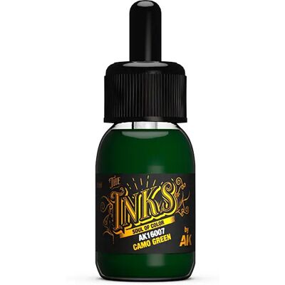 Pot de peinture AK Interactive Vert 30 ml - Publicité Pot de peinture AK Interactive Vert 30 ml - Publicité